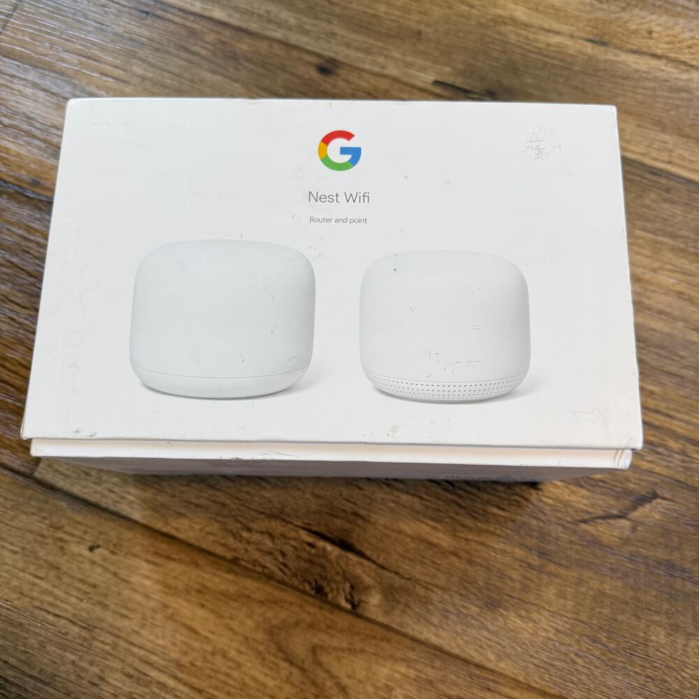 Google Nest Wifi Router and Point GA00822